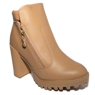 Foto 1 | Foto 1 | Botines Moleca Cafés para Mujer