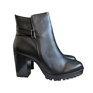 Foto 5 | Foto 5 | Botines David Serrano Negras para Mujer