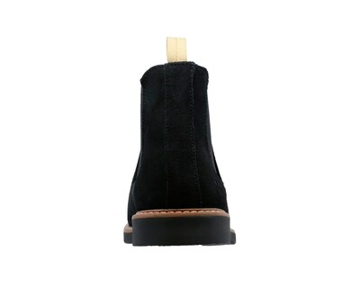 Foto 4 | Foto 5 | Botín Chelsea Gamuza Triples Enzo 35800 Negro para Hombre