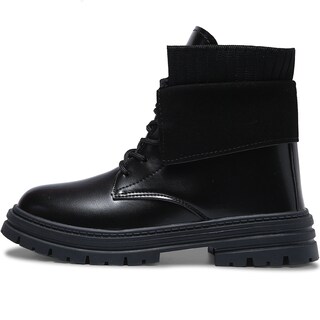 Foto 3 | Foto 3 | Botas Shendy Vendy Negras Tipo Piel Casuales para Mujer