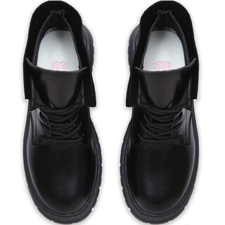 Foto 4 | Foto 4 | Botas Shendy Vendy Negras Tipo Piel Casuales para Mujer