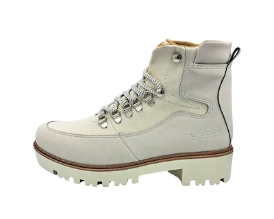 Foto 4 | Foto 4 | Botín Jeep Beige de Piel para Mujer