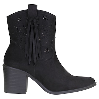 Foto 1 | Foto 1 | Botas Vaqueras Claudio Rocco 6026 Negras para Mujer