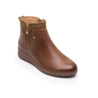 Foto 1 | Foto 1 | Botines Flexi 130403 Dark Tan Casuales para Mujer