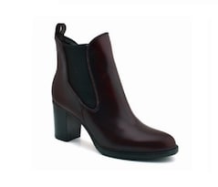 Botines Giusto 020715 Camaleon Color Vino Para Mujer