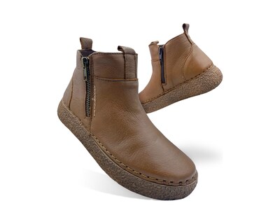 Foto 3 | Foto 3 | Botin Lobo Solo Piel Cafe Dama