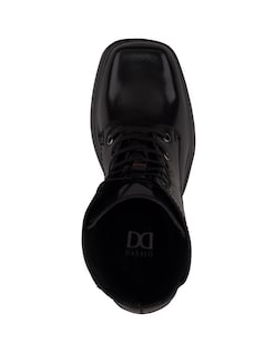 Foto 5 | Foto 5 | Botín de Piel Dasalo Negro con Plataforma y Tacón para Mujer
