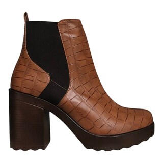 Foto 1 | Foto 1 | Bota Via Libera Croco Café para Mujer