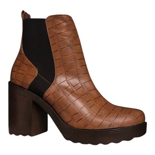Foto 3 | Foto 3 | Bota Via Libera Croco Café para Mujer