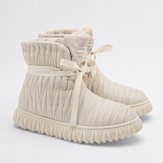 Foto 2 | Foto 2 | Botas Con Peluche Moramora Color Latte Para Mujer