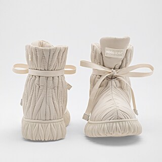 Foto 3 | Foto 3 | Botas Con Peluche Moramora Color Latte Para Mujer