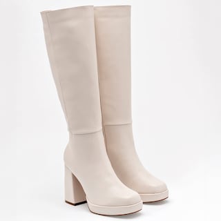 Foto 2 | Foto 2 | Botas Lady Paulina Latte Para Mujer