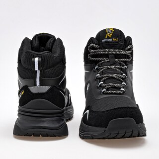 Foto 3 | Foto 3 | Bota para Hacer Hiking American Polo Color Negro para Hombre