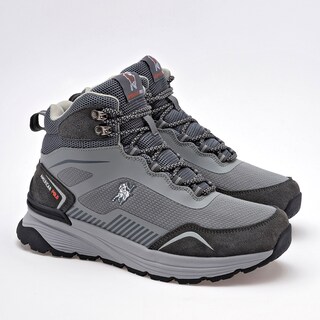 Foto 2 | Foto 2 | Botas Para Hacer Hiking American Polo Color Gris Para Hombre