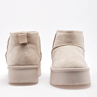 Foto 3 | Foto 3 | Bota con Peluche Moramora Beige para Mujer