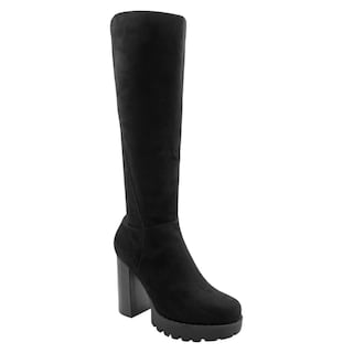 Foto 1 | Foto 1 | Botas Altas Rbcollection Exterior Gamuza Negro para Mujer
