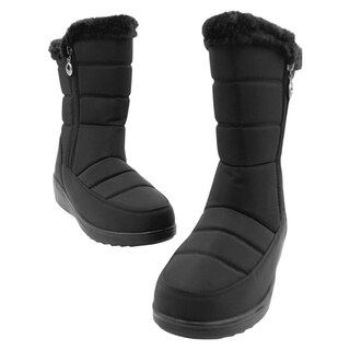 Foto 6 | Foto 6 | Botas Casuales Rbcollection Bosqui Exterior Textil Negro Para Mujer