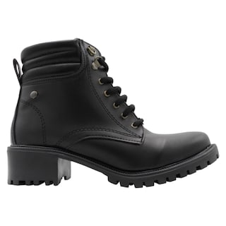 Foto 3 | Foto 3 | Botín con Tacón Rbcollection Exterior Piel Vegana Negro para Mujer