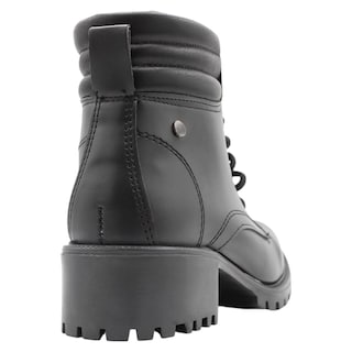 Foto 5 | Foto 5 | Botín con Tacón Rbcollection Exterior Piel Vegana Negro para Mujer