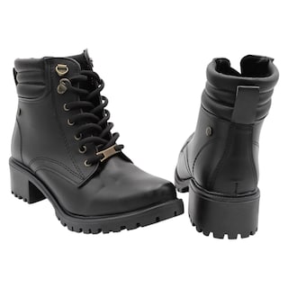 Foto 6 | Foto 6 | Botín con Tacón Rbcollection Exterior Piel Vegana Negro para Mujer