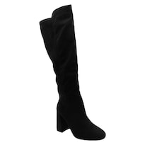 Botas Altas Rbcollection Exterior Gamuza Sintética Negro Para Mujer