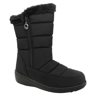 Foto 1 | Foto 1 | Botas Casuales Rbcollection Bosqui Exterior Textil Negro Para Mujer