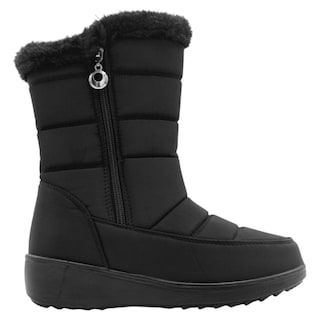 Foto 3 | Foto 3 | Botas Casuales Rbcollection Bosqui Exterior Textil Negro Para Mujer