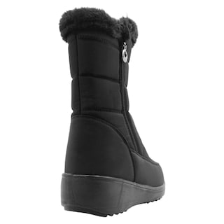 Foto 5 | Foto 5 | Botas Casuales Rbcollection Bosqui Exterior Textil Negro Para Mujer