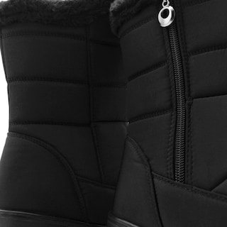 Foto 7 | Foto 7 | Botas Casuales Rbcollection Bosqui Exterior Textil Negro Para Mujer