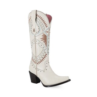 Foto 5 | Foto 5 | Botas Vaqueras de Piel Ladies Malcreado para Mujer