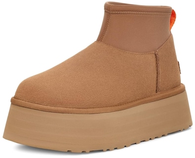 Foto 5 | Foto 5 | Bota Moderna Ugg Classic Mini Dipper Para Mujer, Castaña, Talla 11 - Venta Internacional.