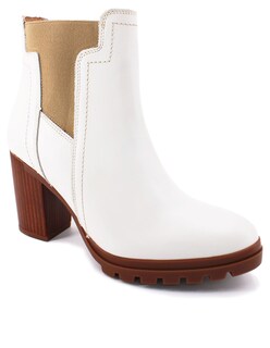 Foto 1 | Foto 1 | Botines de Piel Manet Blancos