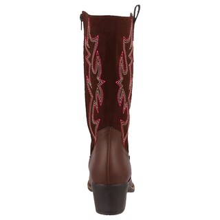 Foto 4 | Foto 4 | Bota Vaquera Dominiq Café para Mujer