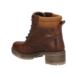 Foto 4 | Foto 4 | Botas Mujer Jeep Casuales Botines Militar Cafe
