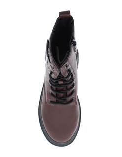 Foto 5 | Foto 5 | Bota Para Mujer Swiss Navy Combat Con Hebilla Color Café