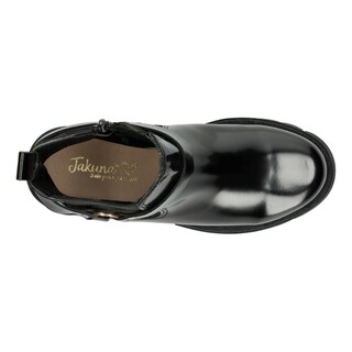 Foto 8 | Foto 8 | Bota Mujer Jakuna Negro Tipo Chelsea Plataforma Para Dama Negro