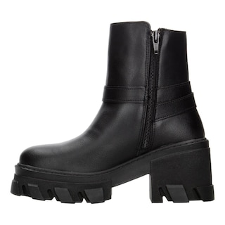 Foto 5 | Foto 5 | Botín Mujer Berlín Negro Tacón 7.5 Cm Hebilla Dama Negro