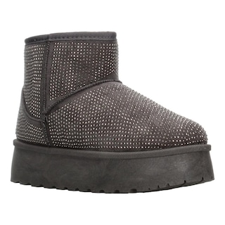 Foto 2 | Foto 2 | Botin Mujer Berlin Gris Australiana Invierno Plataforma 4 Cm Gris