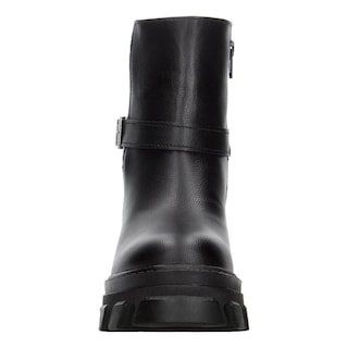 Foto 6 | Foto 6 | Botín Mujer Berlín Negro Tacón 7.5 Cm Hebilla Dama Negro
