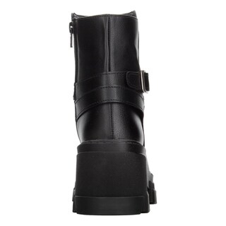 Foto 7 | Foto 7 | Botín Mujer Berlín Negro Tacón 7.5 Cm Hebilla Dama Negro
