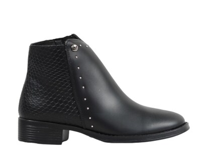 Foto 1 | Foto 1 | Botin Mujer Bonita 2304 Negro Comodo Antiderrapante