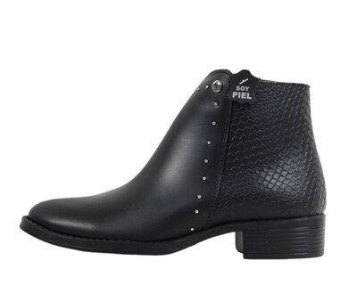 Foto 3 | Foto 3 | Botin Mujer Bonita 2304 Negro Comodo Antiderrapante