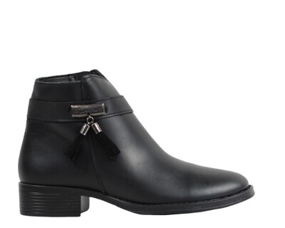 Foto 1 | Foto 1 | Botin Mujer Bonita 2308 Negro Comodo Antiderrapante