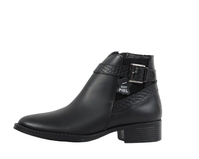 Foto 2 | Foto 2 | Botin Mujer Bonita 2308 Negro Comodo Antiderrapante