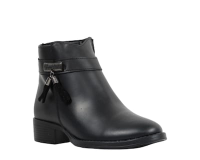 Foto 3 | Foto 3 | Botin Mujer Bonita 2308 Negro Comodo Antiderrapante