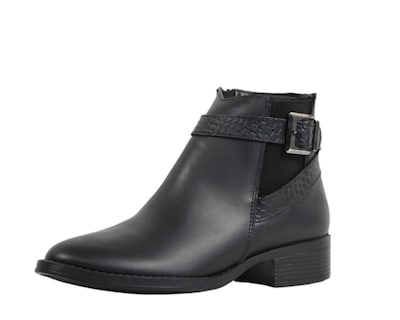 Foto 3 | Foto 3 | Botin Mujer Bonita 2302 Negro Comodo Antiderrapante