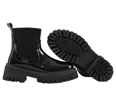 Foto 5 | Foto 5 | Botines Mujer Sttivali 2244 Negro Charol