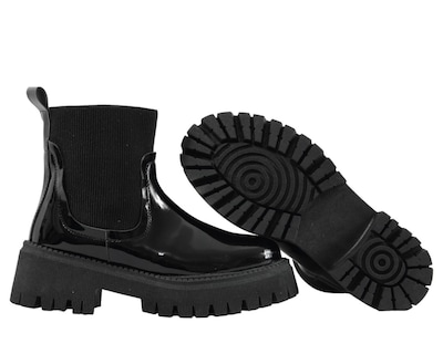 Foto 5 | Foto 5 | Botines Mujer Sttivali 2244 Negro Charol