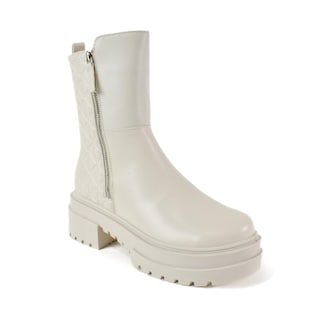 Foto 1 | Foto 1 | Bota Combat Militar 6cm Para Mujer Walki Ursula Blanco