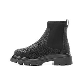 Foto 5 | Foto 5 | Bota Karsten Dama Antiderrapante Casual Negro Elastico 22-26 Negro